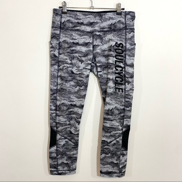 Lululemon x Soulcycle Pace Rival Cropped Capri Leggings 22" Luxtreme Hazy Days 8 - Picture 2 of 6
